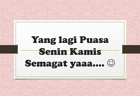 Gambar Puasa Senin Kamis